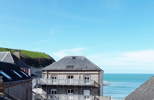 Yport House | Oceanview Gite for 8 in Yport, Steps from the Beach