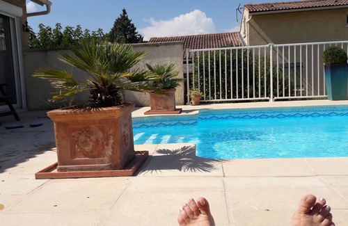 Saint-Maurice-d'Ibie Cottage | Gîte ROMARIN: Perfect Family Retreat with Shared Pool