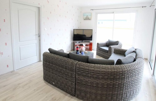 Lindbergh Plage Cottage | Gite Saint-Lô-d'Ourville, 3 bedrooms, 6 persons