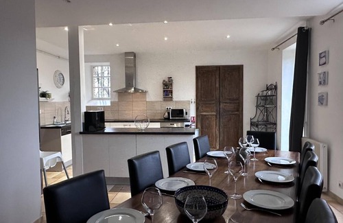 Souvigny Cottage | Family Retreat: Gite Souvigny with Pool and Pet-Friendly Amenities