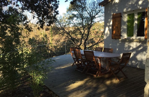 Lagorce Cottage | Serene Cottage with Terrace in Vallon Pont d'Arc