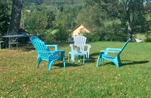 Ban-de-Laveline Apartment | Relaxing Retreat at Gites de le Musre with Pool & Hot Tub