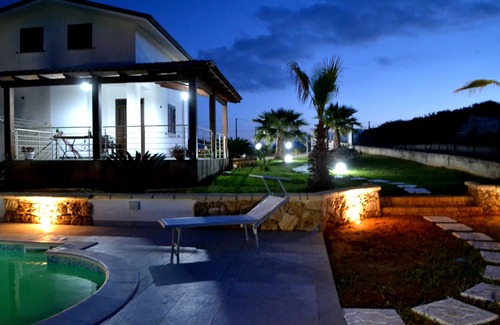 Balestrate Villa | Relax at Giuseppe House with Private Pool & Ocean Views