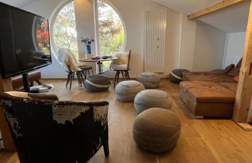 Kempten Apartment | Glückliche Kuh-Villa - Achtsamer Rückzugsort mit Traumgarten, Schwimmteich & Raum zum Sein bis 18 Personen - Allgäu