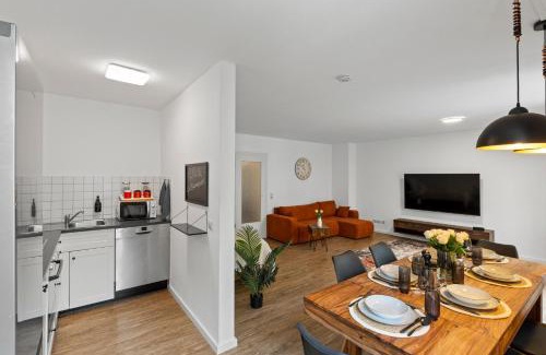 Kempten Apartment | Glücksfewo71, Zentrum, Garage, 2Terrassen, 3DScan