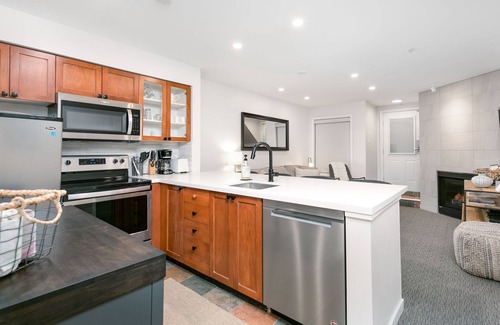 Village North Condo | Premier Stay at Glaciers Reach with Hot Tub & Spa