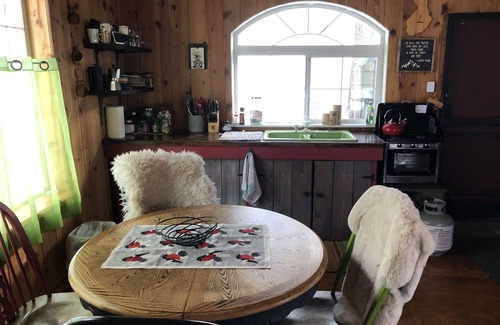 Flagstaff Cabin | Off-Grid Glamper Cabin in Flagstaff: Rated 9.8, Pet Friendly