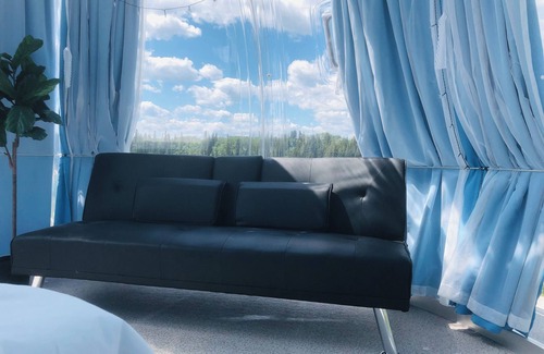 Bighorn No. 8 RV Rental | Unique Glamping Dome 3 Experience at Ghost Lake