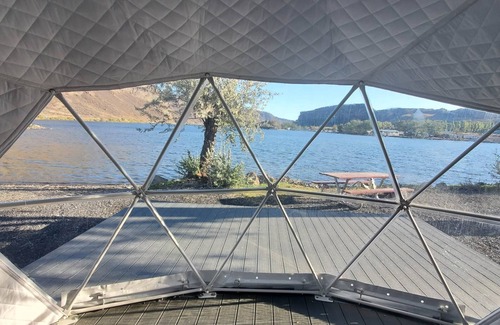 Coulee City Apartment | Unique Glamping Dome Experience at Blue Lake, Coulee City