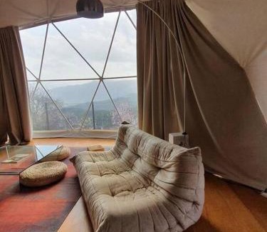 Alozaina Other | Secluded Eco Retreat: Glamping in a Geodesic Dome