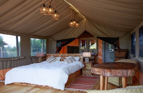 Naro Moru Cabin | Experience Glamping at Mt. Kenya Lodge with Top Amenities