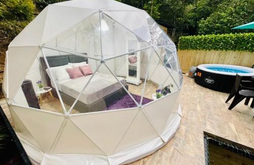 La Estrella Cabin | Discover Glamping La Cabanita Santuario with Ocean Views