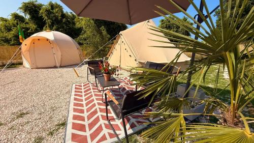 Torino di Sangro Other | Glamping La Yurta nel Verde luxe ingerichte 6persoons Belltent