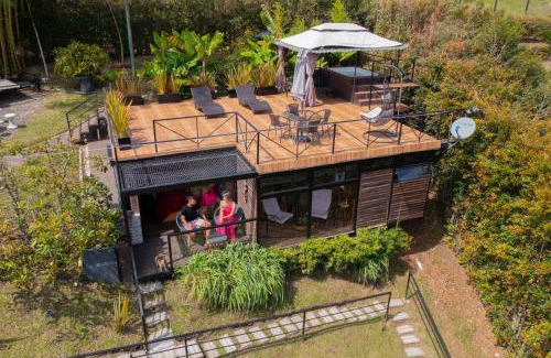 El Penol Other | Experience Glamping at Montecarlo Lodge with Hot Tub & More