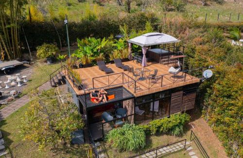 El Penol Other | Experience Glamping at Montecarlo Lodge with Hot Tub & More