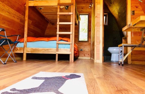 Curarrehue Other | Unique Glamping Pods at Saltos Pocolpén with Hot Tub