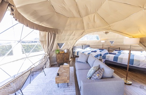 Shimada Hotel | Cozy Glamping Experience with Pool and Family Amenities