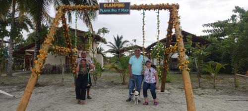 Mompiche Other | Glamping premium vista al río Isla Portete