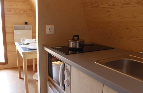 Santa Maria e Sao Miguel Cabin | Glamping Sintra POD 3. Enjoy the tranquillity of the forest.