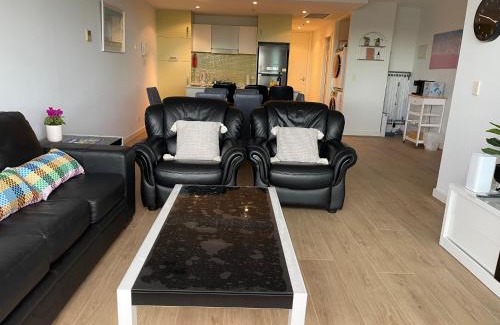 Glenelg Apartment | Beachside Escape at Glenelg: Family-Friendly with Pool & Spa