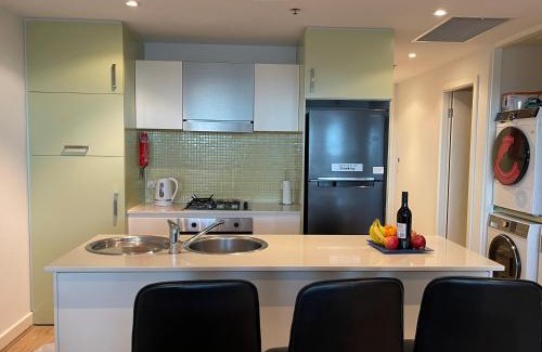 Glenelg Apartment | Beachside Escape at Glenelg: Family-Friendly with Pool & Spa