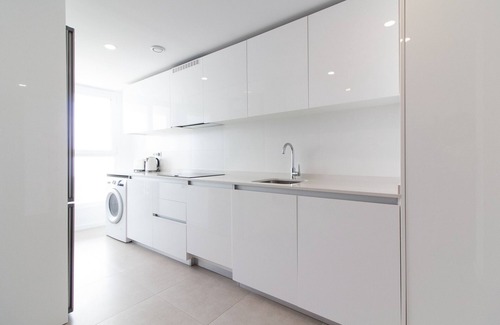 Canet de Berenguer Apartment | Global Properties: Two-terrace flat with sea views and swimming pool in Canet