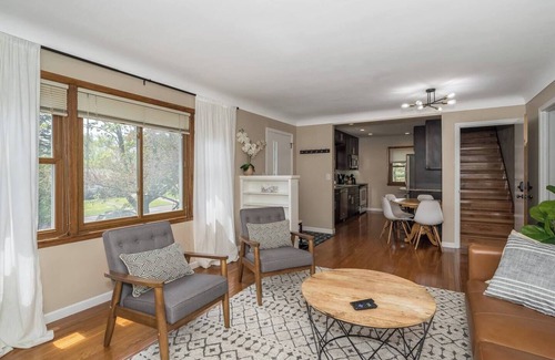 Duluth House | Exquisite Escape: Woodland Getaway with Family Amenities