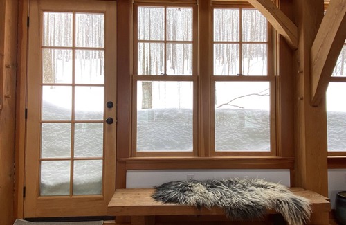 Bolton Valley Ski Chalet | Remarkable Mountain Mansion with Spa & Ocean Views