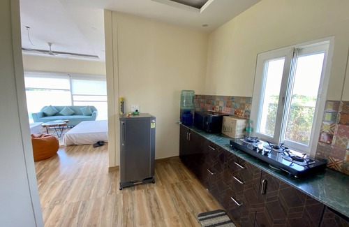 Noida Resort | Relaxing Getaway at GoBravo Farm - 2BHK Villa with Pool