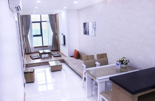 Tran Phu Beach Apartment | Relax at Gold Ocean: Sea Views & Japanese Style Comfort