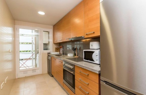 Platja de l'Arenal Apartment | Experience Golde Gardens: Oceanfront Bliss with Spa Retreat