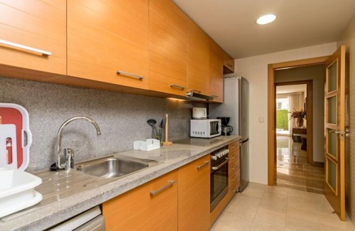 Platja de l'Arenal Apartment | Experience Golde Gardens: Oceanfront Bliss with Spa Retreat