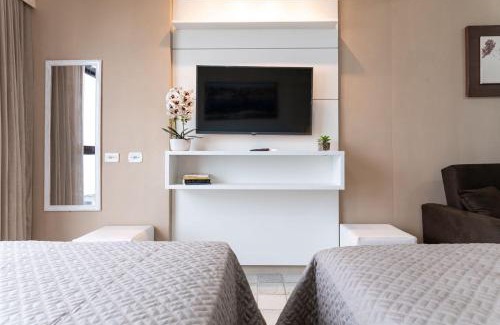 Piedade Hotel | Inviting Golden Beach Flat Recife with Ocean View & Pool