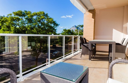 Platja de l'Arenal Apartment | Inviting Golden Gardens Apartment Javea Arenal Near Beach