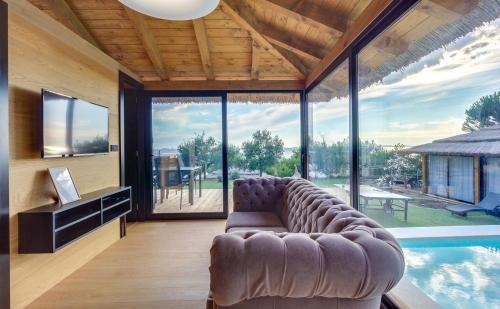 Jezera House | Golden Haven Luxe Bungalow Resort: Oceanfront Oasis Awaits