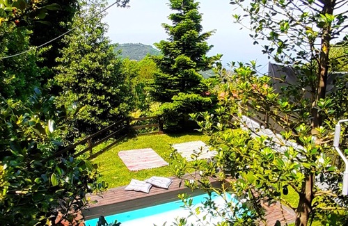 Anilio Villa | Discover Golden Mountain: Outdoor Pool & Scenic Views Await