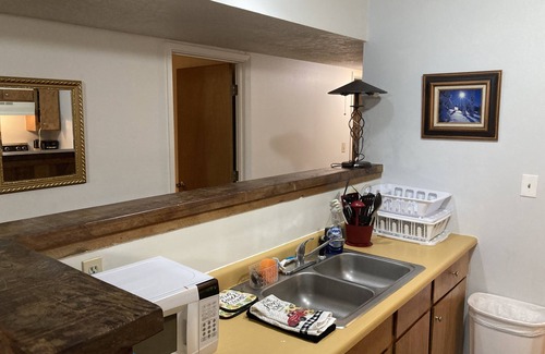 Red River Condo | Golden Nugget: Cozy Condo with Fireplace & Free WiFi