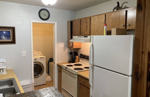 Red River Condo | Golden Nugget: Cozy Condo with Fireplace & Free WiFi