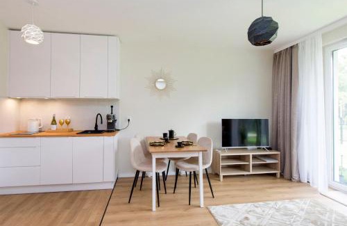 Wyspa Sobieszewska Apartment | Discover Golden Sand - Baltic Line: Pet-Friendly Retreat
