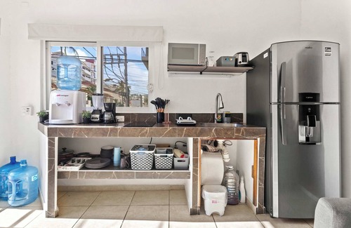 Bucerias Apartment | Beachside Retreat: 1BR with Ocean View & Pet-Friendly