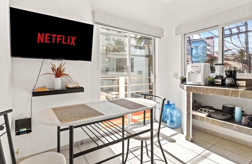 Bucerias Apartment | Beachside Retreat: 1BR with Ocean View & Pet-Friendly
