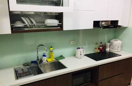 Bac Tu Liem Apartment | Inviting Goldmark City Apartment with Pool and Kitchen Access