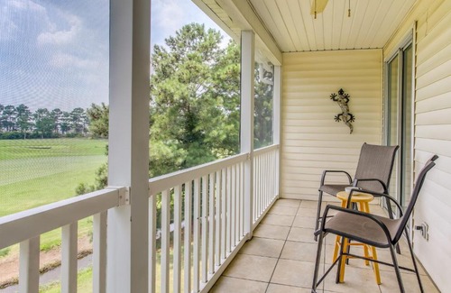 Carolina Forest Apartment | Unforgettable Myrtle Beach Rental with Pool & Golf Access