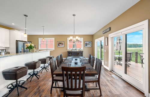 Kewadin House | Elegant 4BDR Home on Agaming Golf Course - Family Friendly