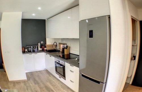Golfe Juan Apartment | Golf Juans: Poolside Residence Steps from the Beach