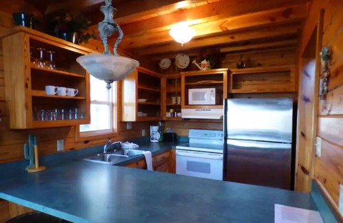 Oden Cabin | Pet-Friendly "Gone Fishing" Cabin 9 with Spa & Hot Tub