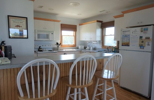 Ocracoke House | Canal Front Good Medicine Home with Expansive Views