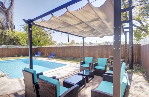 Spring Branch Central House | Relaxing 4 Bedroom Retreat with Pool in Prime Location