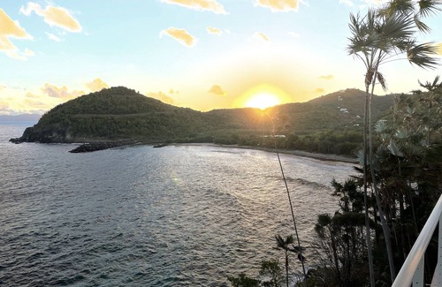 Rosendal Villa | Exclusive Oceanfront Villa with Pool, Steps from Magens Beach