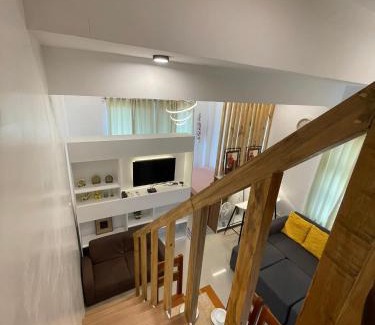 Mariveles Apartment | Oceanfront Studio at Camaya Coast with Balcony & Pool